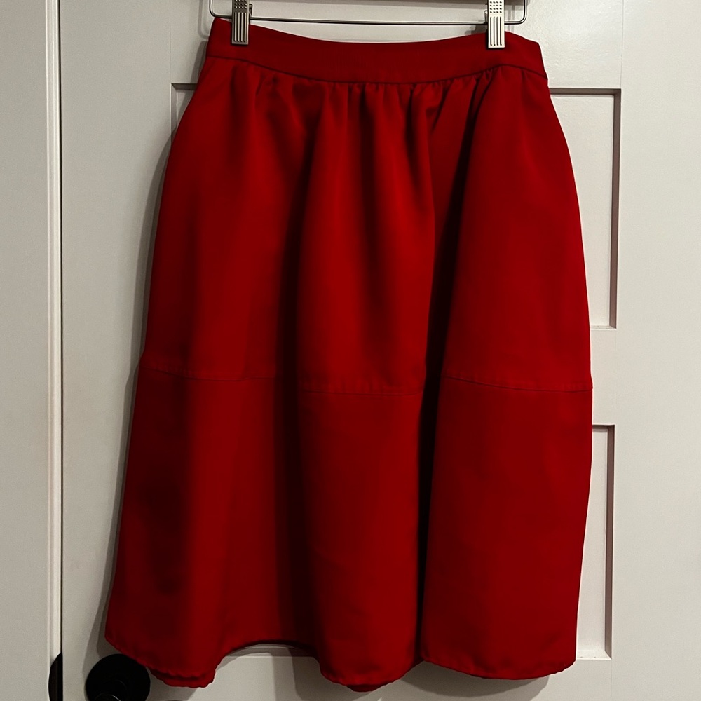 Express Full A-line Midi Skirt